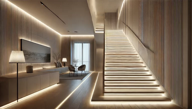 Nowoczesne oświetlenie schodów i wnętrz dzięki profilom LED