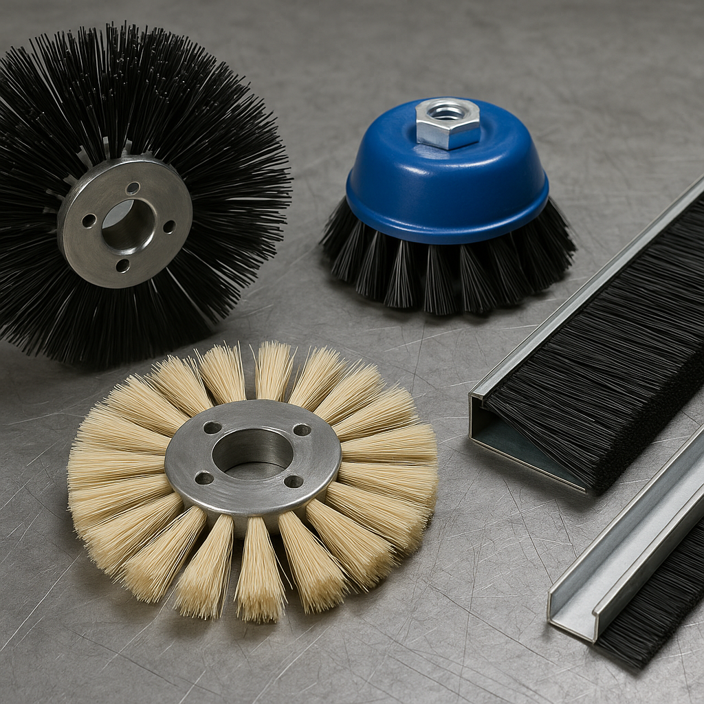 Szczotki przemysłowe – jak dobrać rozwiązanie do wymagających aplikacji?