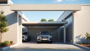 Nowoczesne wiaty garażowe: Minimalizm i funkcjonalność w jednym
